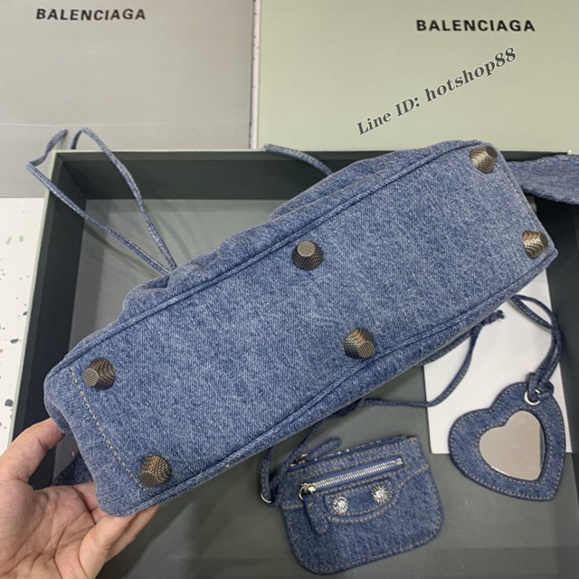 Balenciaga專櫃爆款大號肩背包 巴黎世家Le Cagole半月牙腋下包斜挎包 fyj1798